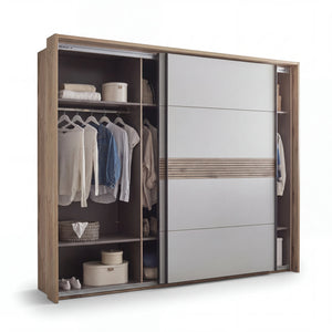 Schwebetürenschrank, Malaro, 280,5x230,5x66,4 cm