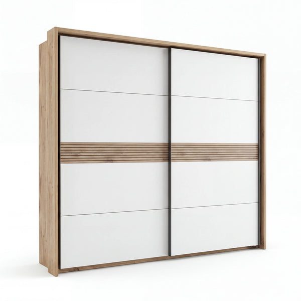 Schwebetürenschrank, Malaro, 280,5x230,5x66,4 cm