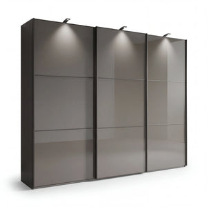 Schwebetürenschrank inkl. Zusatzausstattung, Phönix, 3-türig, 300x236x67 cm