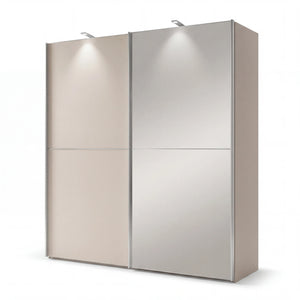 Schwebetürenschrank inkl. Zusatzausstattung, Phönix, 2-türig, 200x217x67 cm