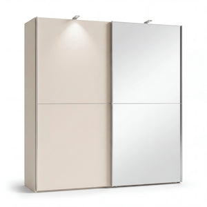 Schwebetürenschrank inkl. Zusatzausstattung, Phönix, 2-türig, 200x217x67 cm