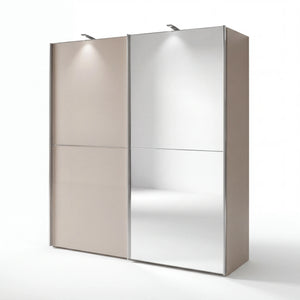Schwebetürenschrank inkl. Zusatzausstattung, Phönix, 2-türig, 200x217x67 cm