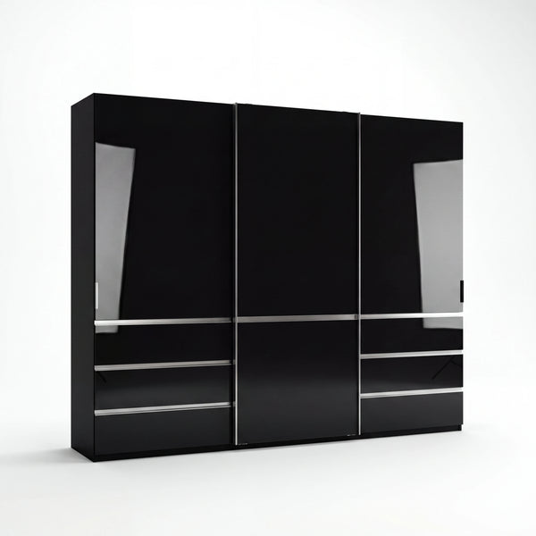 Schwebetürenschrank, Tunis, 3-türig, 300x236x67 cm