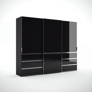 Schwebetürenschrank, Tunis, 3-türig, 300x236x67 cm