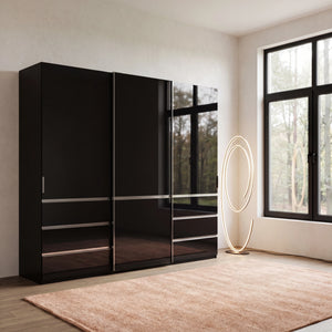 Schwebetürenschrank, Tunis, 3-türig, 300x236x67 cm