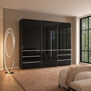 Schwebetürenschrank, Tunis, 3-türig, 300x236x67 cm