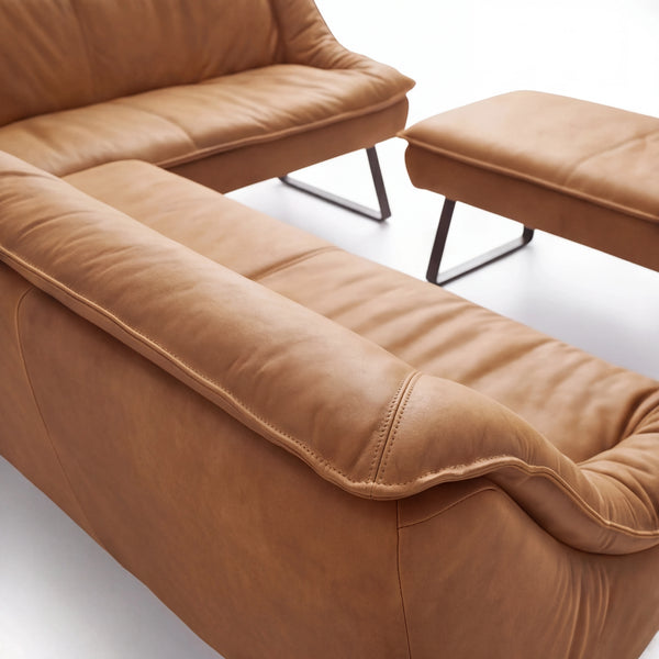 Eckbank, Alino, Leder A-India-Sun