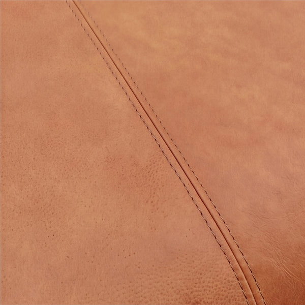 Hockerbank, Alino, Leder A-India-Sun