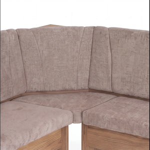 Eckbank, Bibi, Chenille Regina taupe