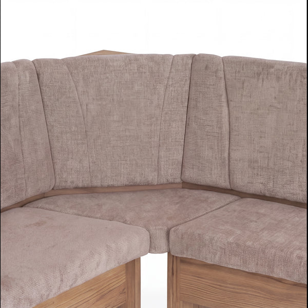 Eckbank, Bibi, Chenille Regina taupe