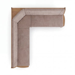 Eckbank, Bibi, Chenille Regina taupe