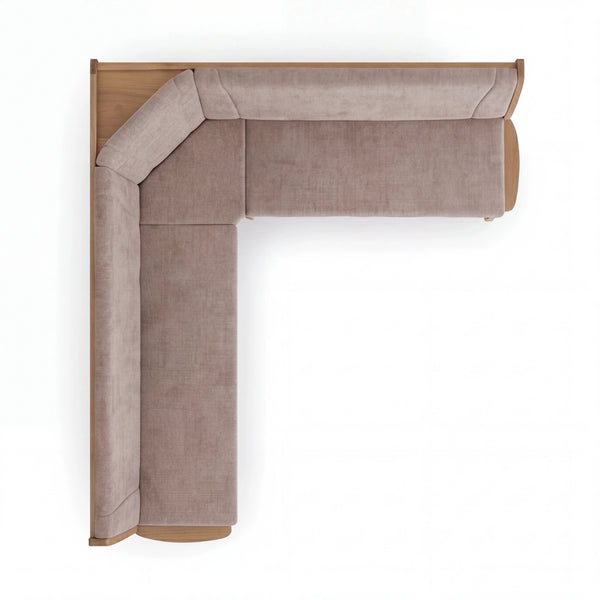 Eckbank, Bibi, Chenille Regina taupe