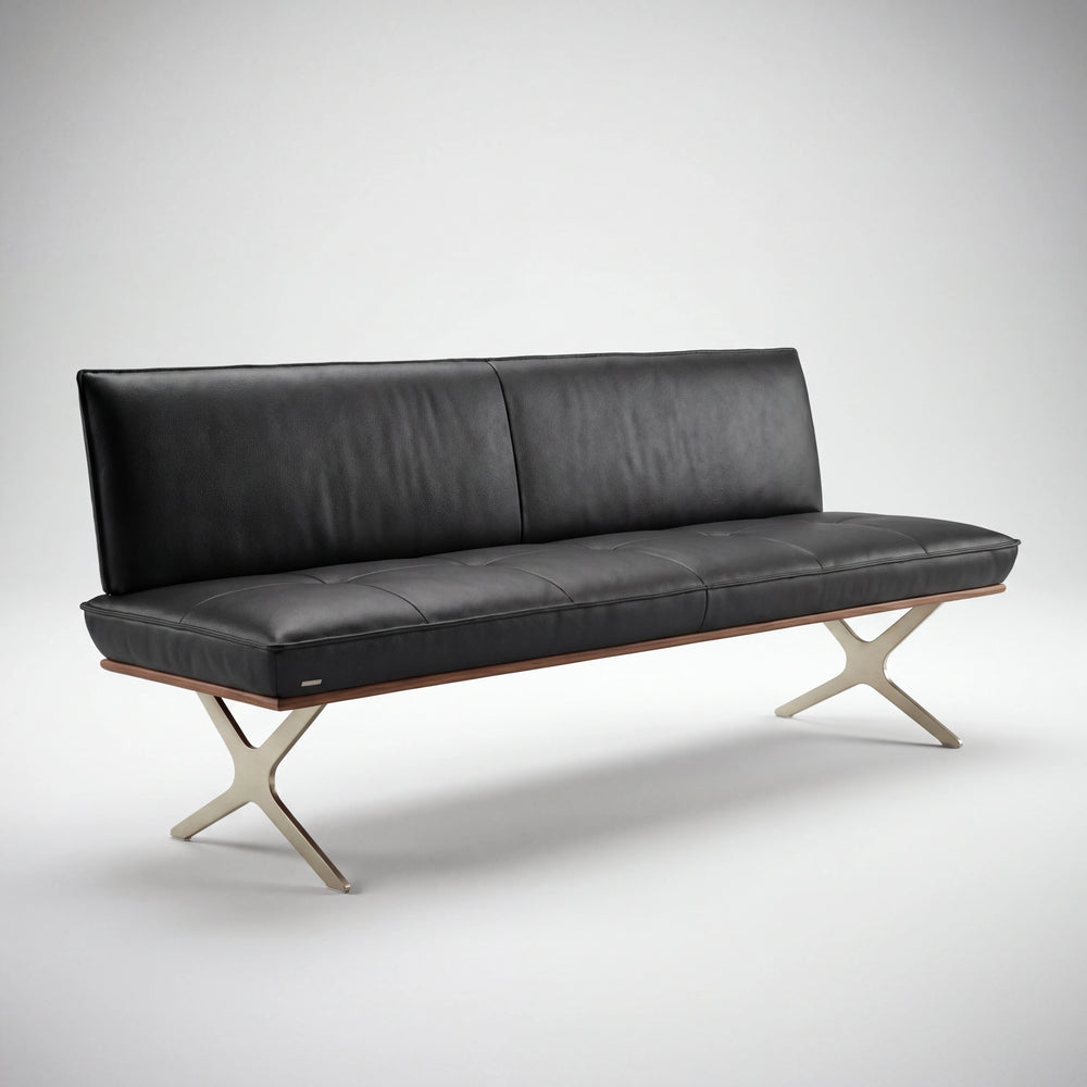 Einzelbank, Dining-System, Leder A-India-Spider