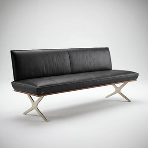 Einzelbank, Dining-System, Leder A-India-Spider