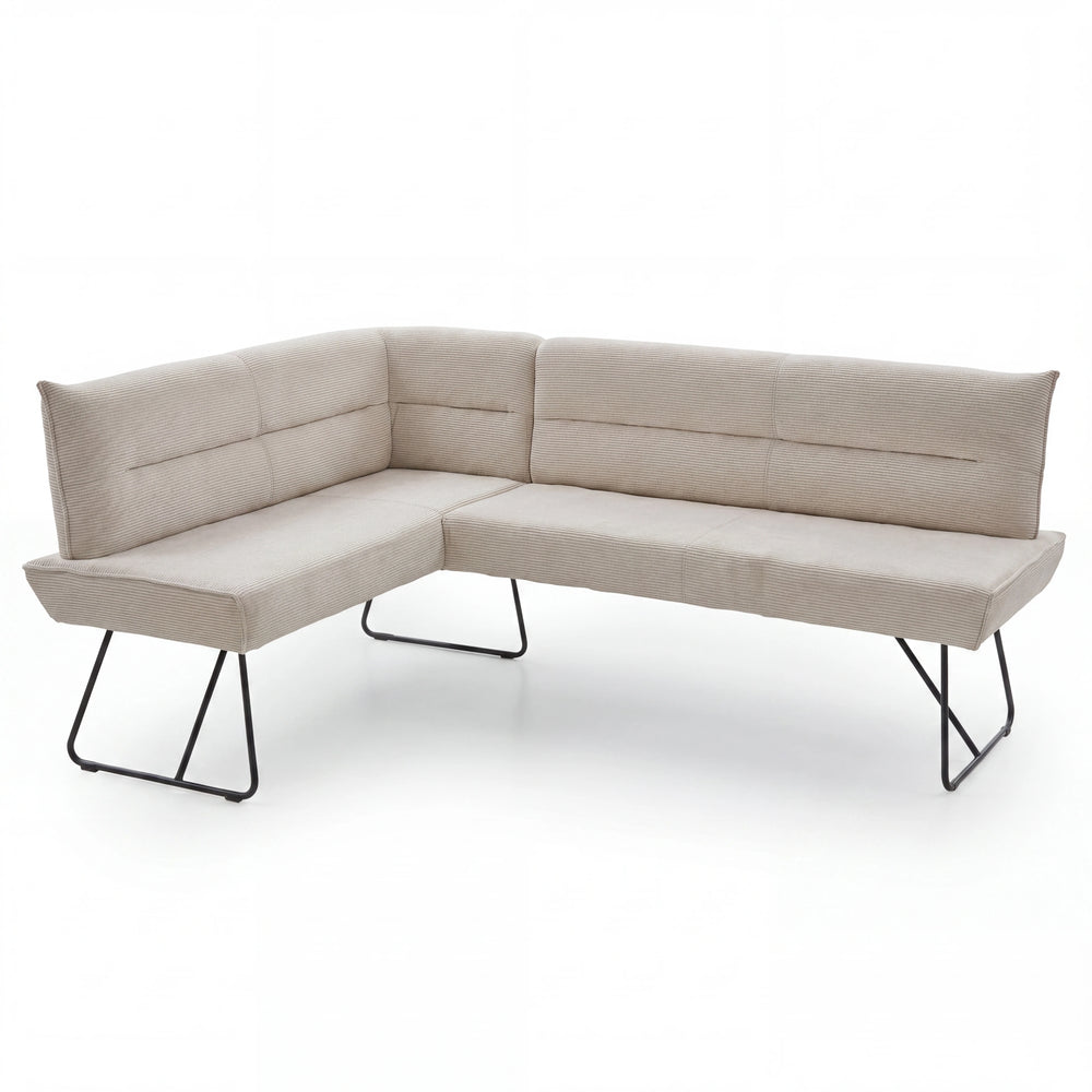 Eckbank, Conny, Cord Rebel cream