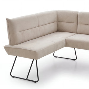 Eckbank, Conny, Cord Rebel cream