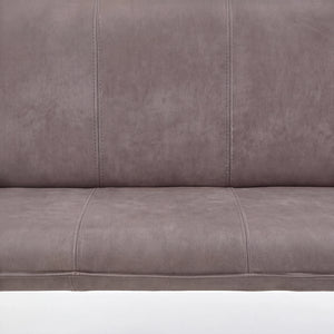 Design-Einzelbank, Solo, Microfaser Gavin silver