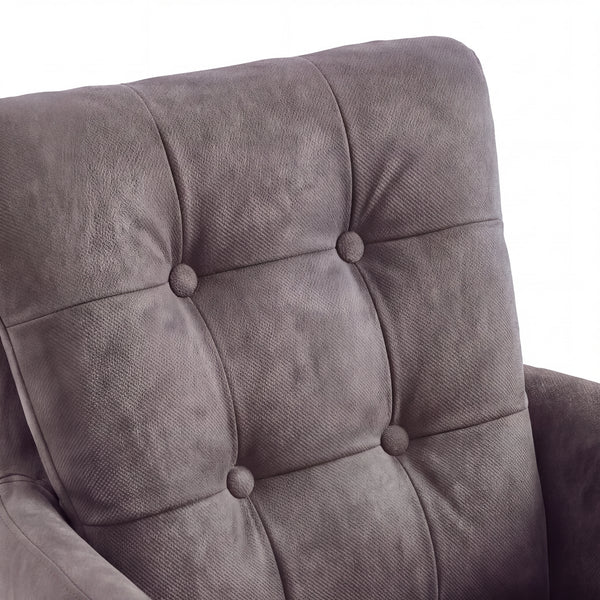 Polsterstuhl, Ella, Microfaser Cowboy grey