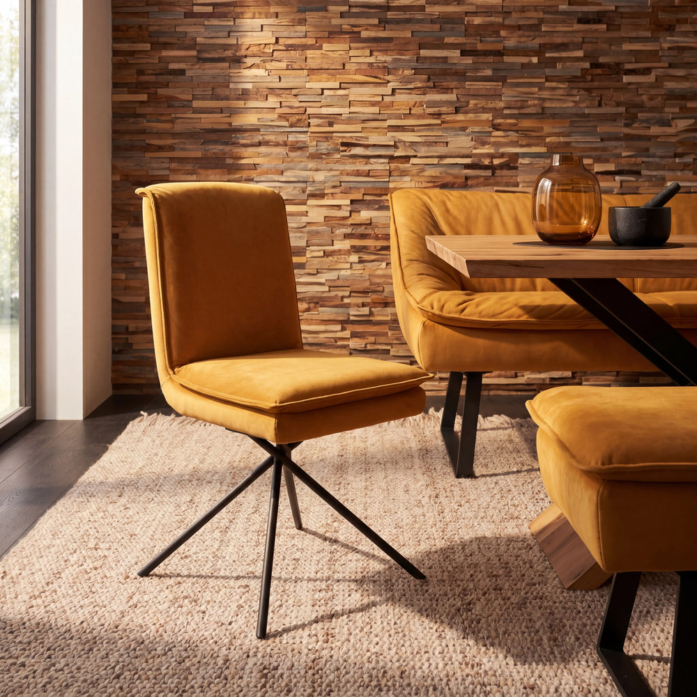 Stuhl, Leder A-India-Sun