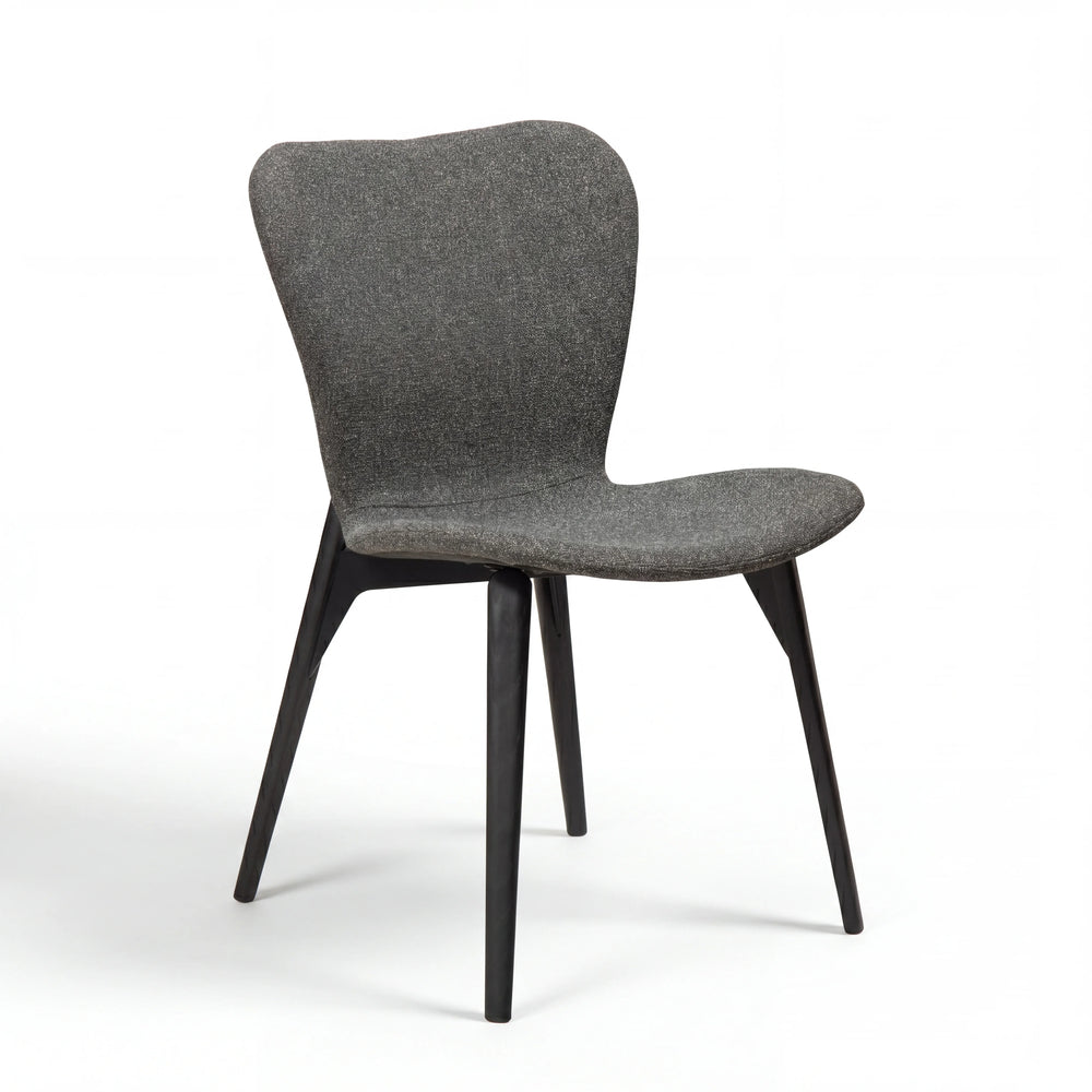 Stuhl, pebble grau bouclé