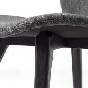 Stuhl, pebble grau bouclé