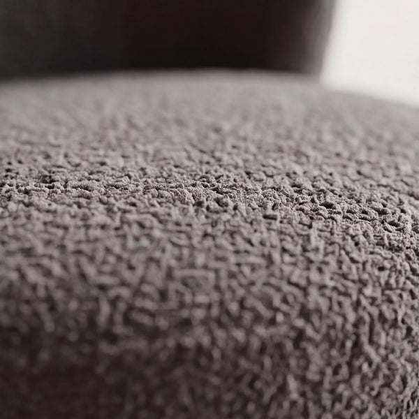 Thekenstuhl, Orbit, stone Pres Bouclé (anthrazit) [AI]