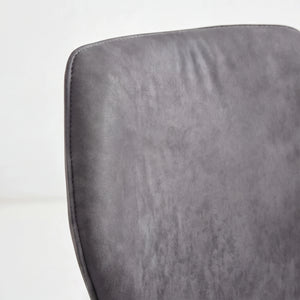 Design-Stuhl, aus Microfaser Aberdeen stone
