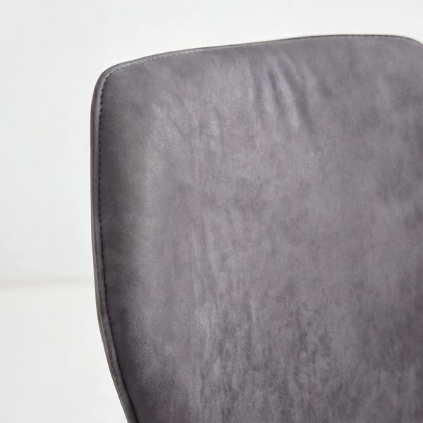 Design-Stuhl, aus Microfaser Aberdeen stone