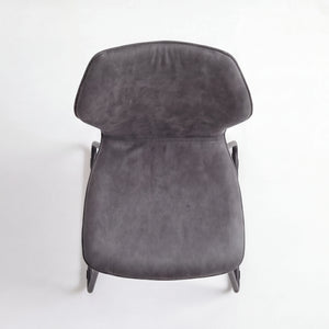 Design-Stuhl, aus Microfaser Aberdeen stone