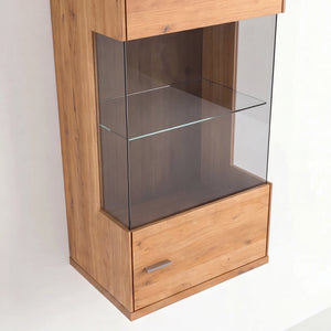 Wohnwand Rimini mit Highboard und Vitrine