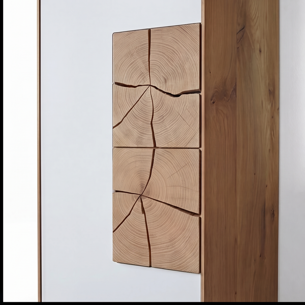 Garderobe, Caya, Mattglas weiß, 278x196 cm