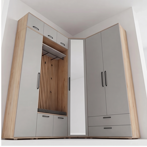 Garderobe, 25150, Wildbuche, 186x145 cm