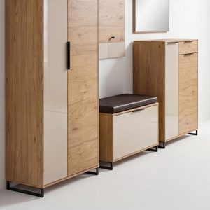 Garderobe, Luisa, Balkeneiche, 72x195 cm