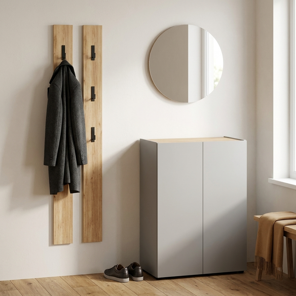 Garderobe, 25126, Eiche