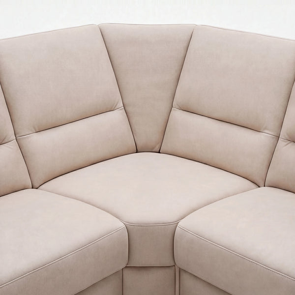 A&M Kollektion Polstergarnitur aus Leder in U-Form mit Media-Relax-Funktion