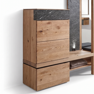 Garderobe inkl. Sonderausstattung Voglauer, Vrock, Steinakzent, 192,2x191 cm