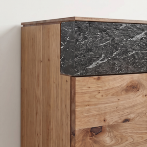 Garderobe inkl. Sonderausstattung Voglauer, Vrock, Steinakzent, 192,2x191 cm [AI]