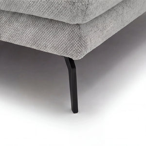 Ecksofa „Kama" mit XL-Canapé rechts & Kopfteilverstellung