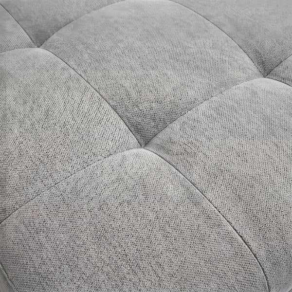 Ecksofa „Portofino" mit Spitzecke, inkl. Schwenkrücken & Nierenkissen