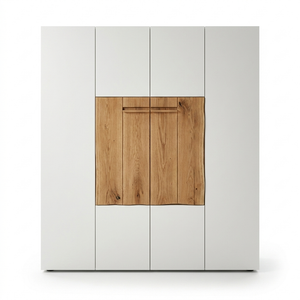 Highboard Caitara Living – Wildeiche trifft kaschmirgrau