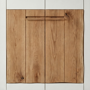 Highboard Caitara Living – Wildeiche trifft kaschmirgrau