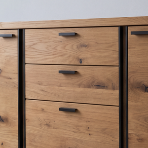 Sideboard Eiche rustico hell – warmer Naturlook mit viel Stauraum