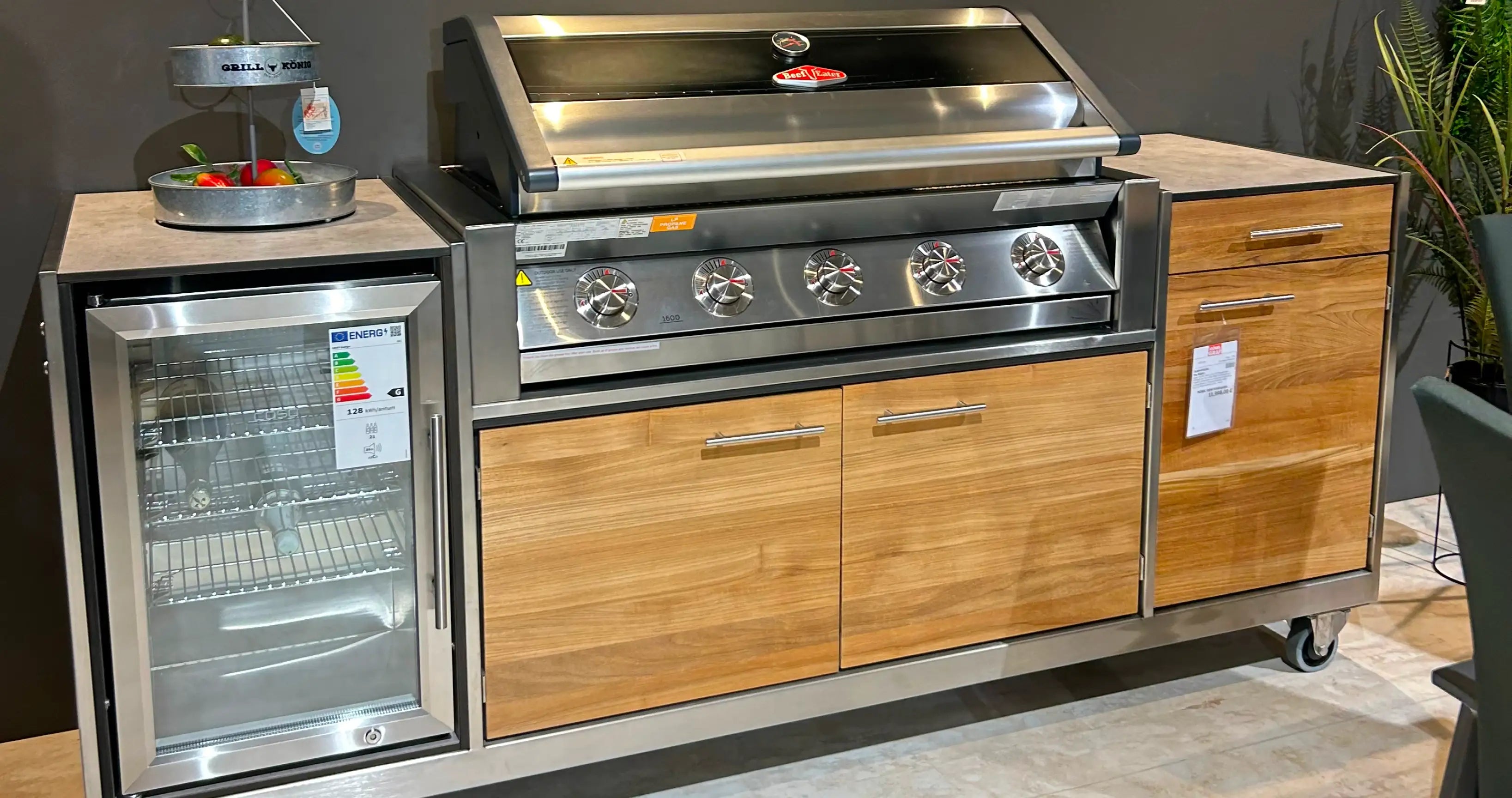 Outdoorküche Pro Master in der Ausstellung – Möbel Graf bei Heidenau