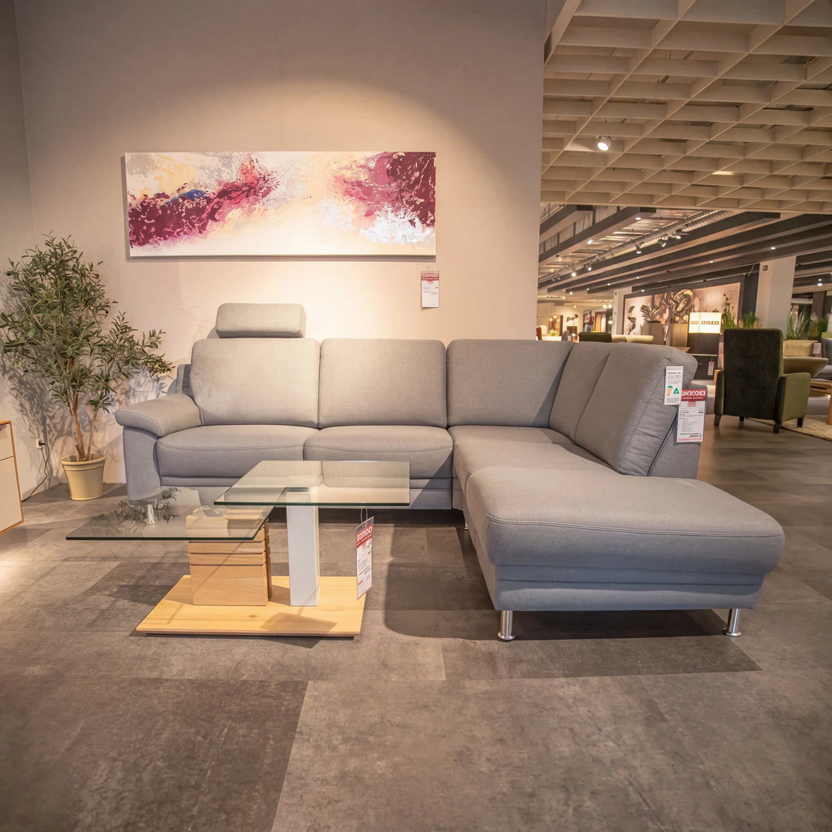 Polstergarnitur Campinas Ecksofa Bettfunktion – Abverkauf