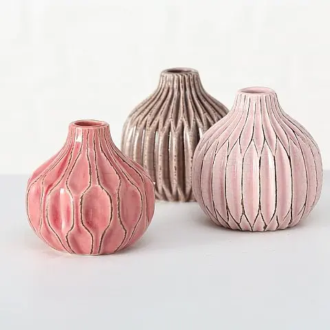 1016811 - Lenja - Vase, 11 x 11 cm - 999 Farbmix