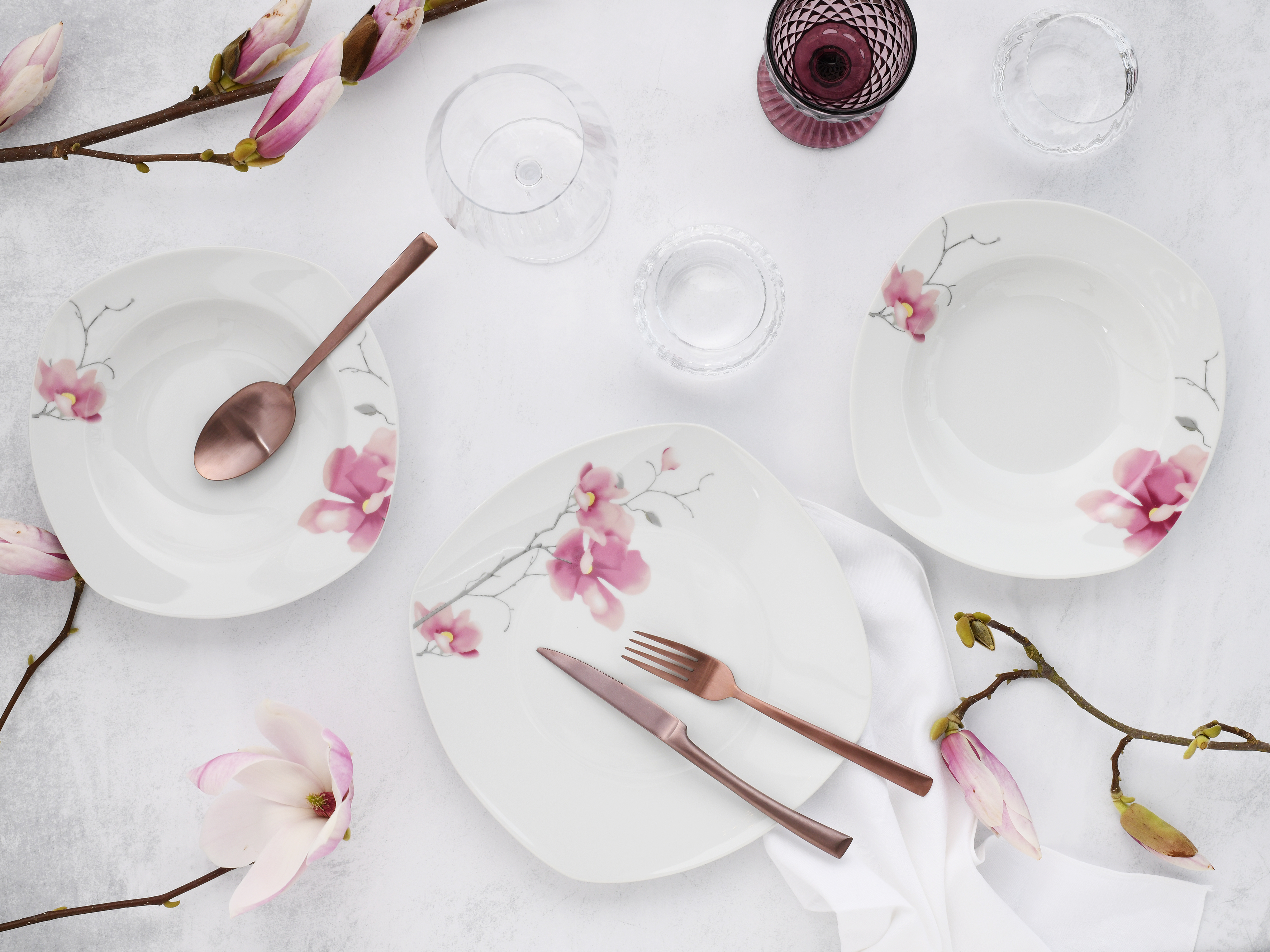 CreaTable Kaffeeservice Serie Amelie - Dekor Aiko