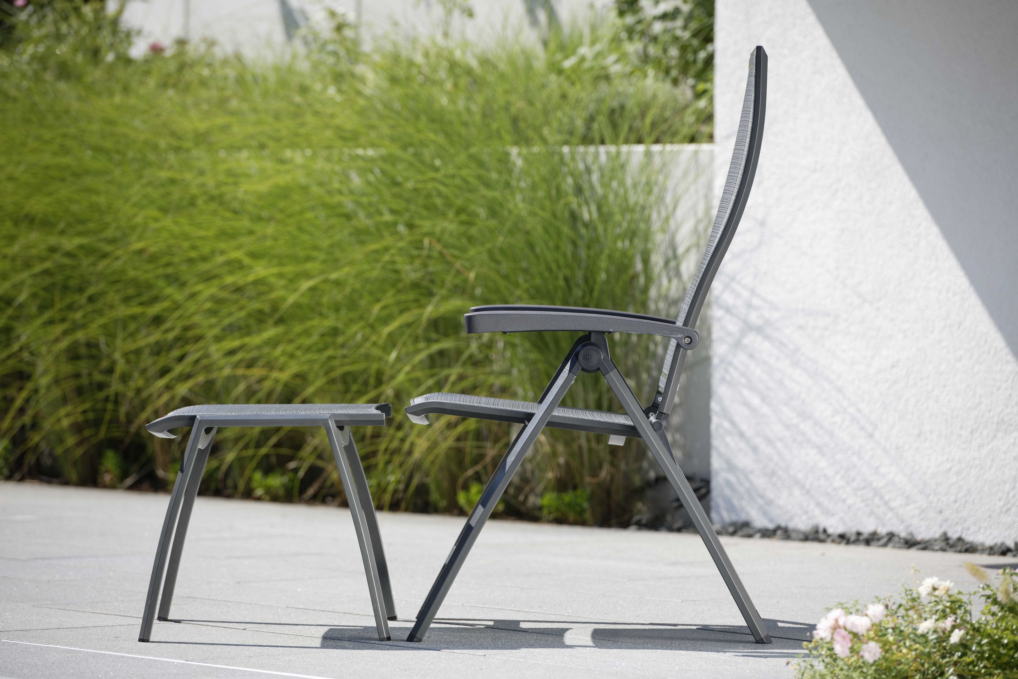 Gartenhocker Aluminium  Gartenhocker Aluminium