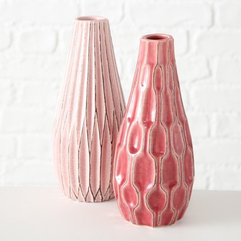 1016812 - Lenja - Vase, 10 x 24 cm - 999 Farbmix