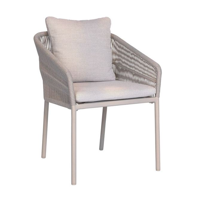 Stern Stapelsessel Jella, greige, 62x88x65 cm Stern Stapelsessel Jella, greige, 62x88x65 cm