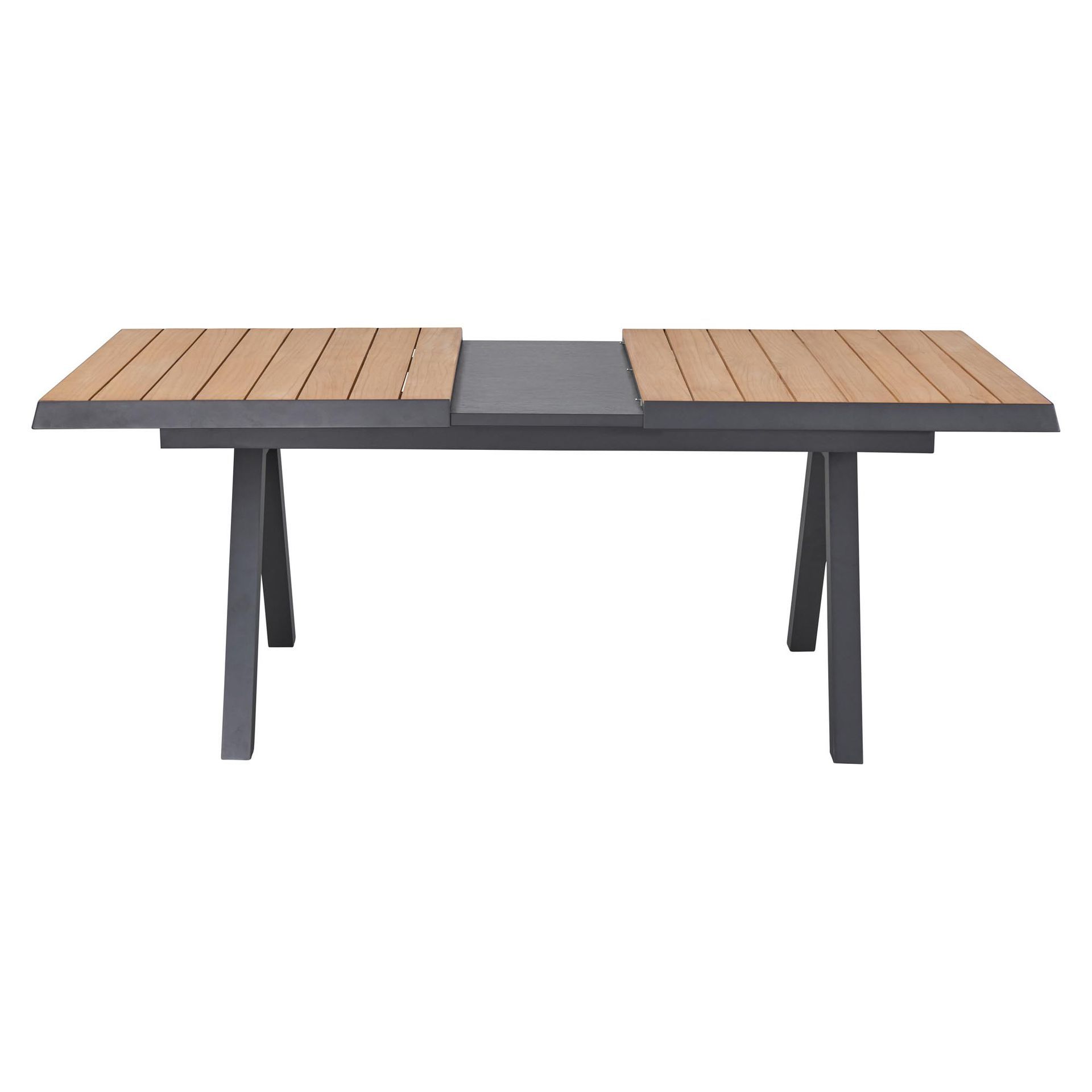 LC Garden Kumasi Ausziehtisch 160/210x100cm Aluminium/Teak LC Garden Kumasi Ausziehtisch 160/210x100cm Aluminium/Teak